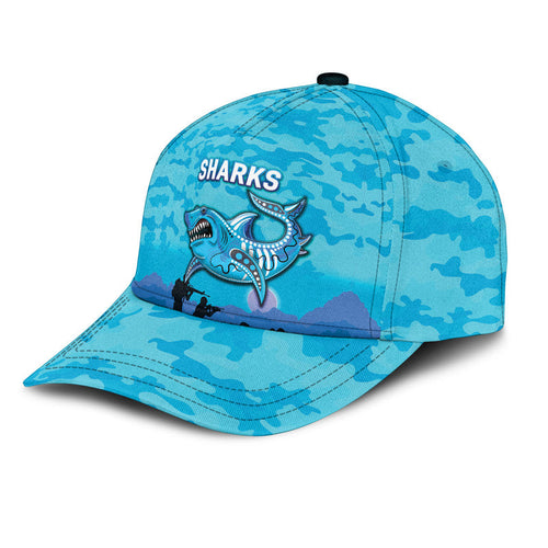 custom-personalised-cronulla-sutherland-sharks-anzac-2022-nrl-classic-cap-simple-style-blue