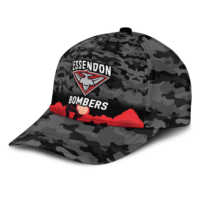 custom-personalised-essendon-bombers-anzac-afl-classic-cap-simple-style-black