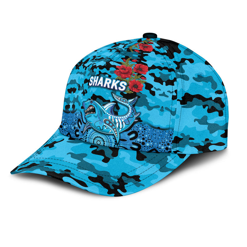 cronulla-sutherland-sharks-anzac-2022-nrl-classic-cap-indigenous-vibes