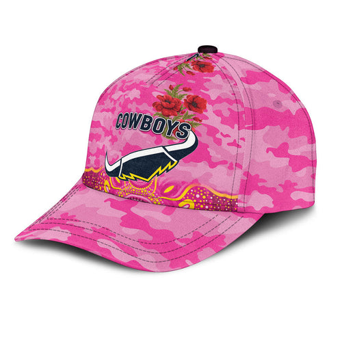 north-queensland-cowboys-anzac-2022-nrl-classic-cap-indigenous-vibes-pink