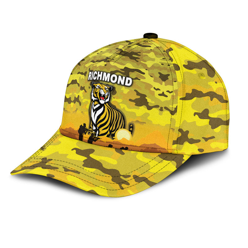 richmond-tigers-anzac-afl-classic-cap-simple-style-yellow