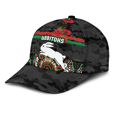 custom-personalised-south-sydney-rabbitohs-anzac-2022-nrl-classic-cap-indigenous-vibes-black