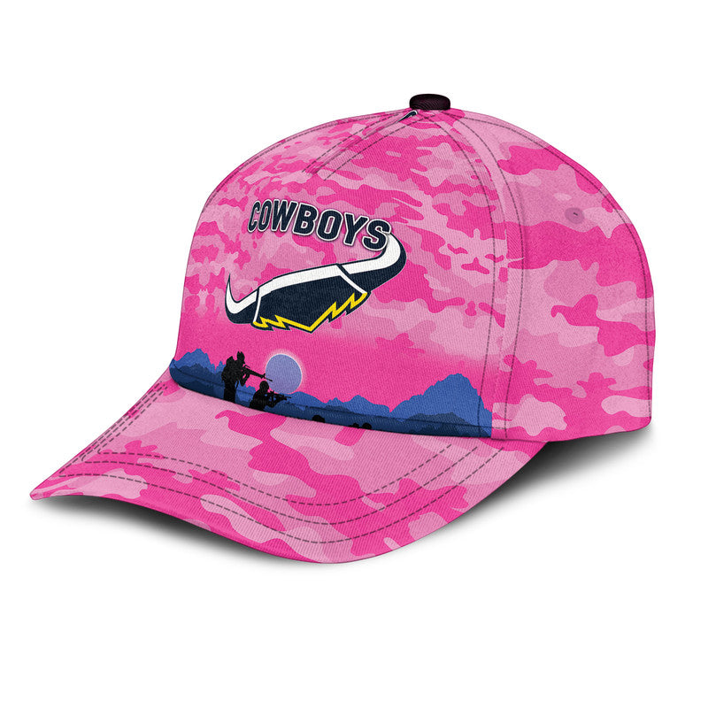 custom-personalised-north-queensland-cowboys-anzac-2022-nrl-classic-cap-simple-style-pink