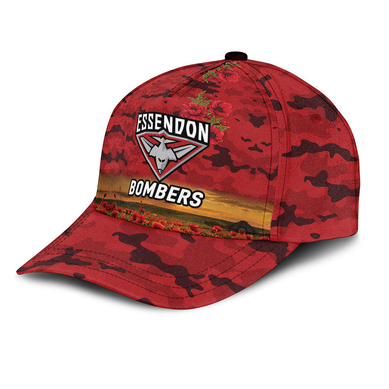 custom-personalised-essendon-bombers-anzac-afl-classic-cap-poppy-vibes-red