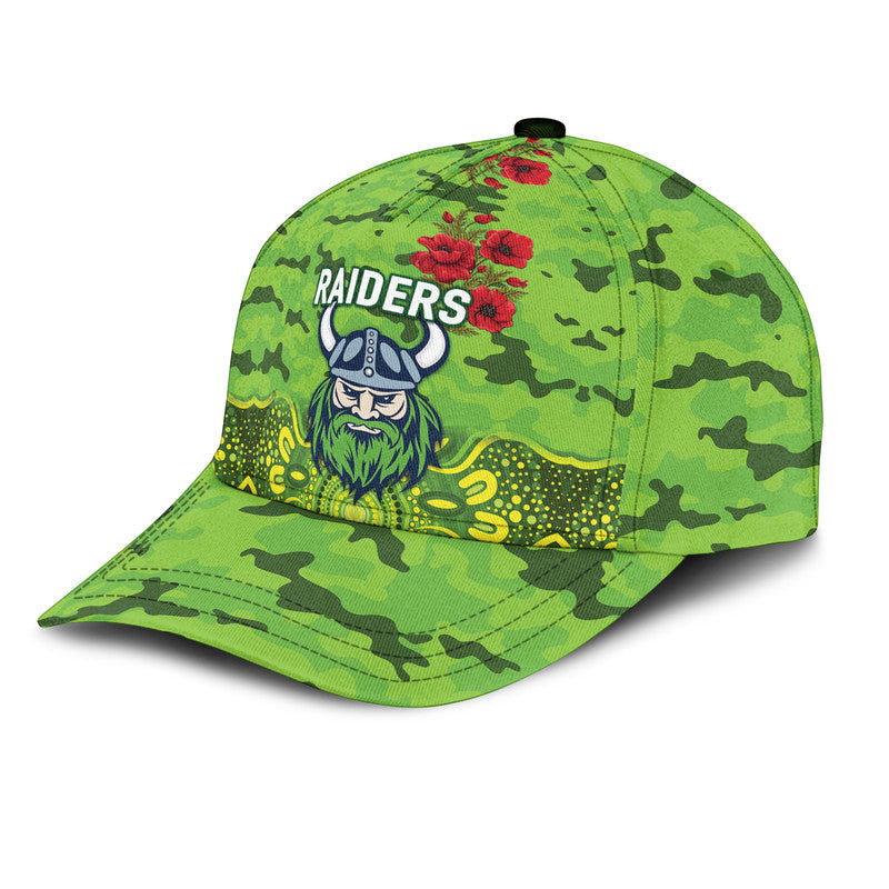 custom-personalised-canberra-raiders-anzac-2022-nrl-classic-cap-indigenous-vibes