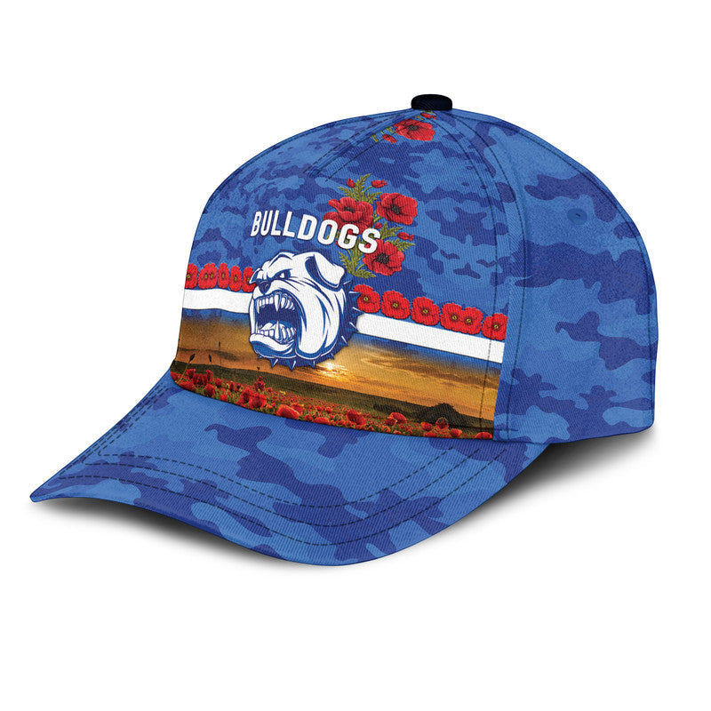 custom-personalised-western-bulldogs-anzac-afl-classic-cap-poppy-vibes