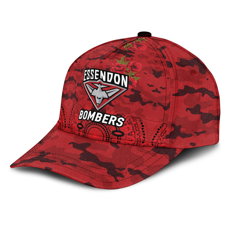 custom-personalised-essendon-bombers-anzac-afl-classic-cap-indigenous-vibes-red