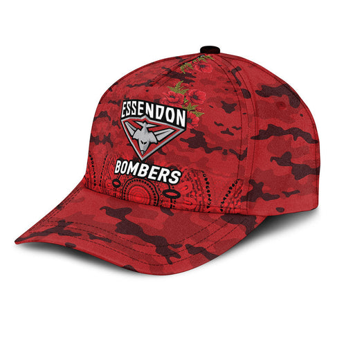 custom-personalised-essendon-bombers-anzac-afl-classic-cap-indigenous-vibes-red