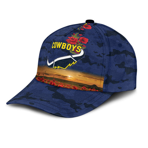 custom-personalised-north-queensland-cowboys-anzac-2022-nrl-classic-cap-poppy-flowers-vibes-blue