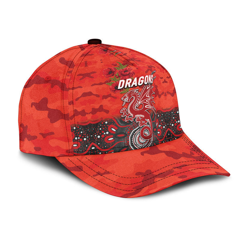 st-george-illawarra-dragons-anzac-2022-nrl-classic-cap-indigenous-vibes-red
