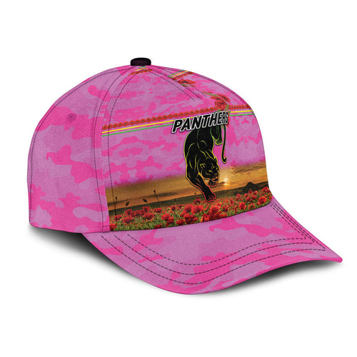 custom-personalised-penrith-panthers-anzac-2022-nrl-classic-cap-poppy-flowers-vibes-pink