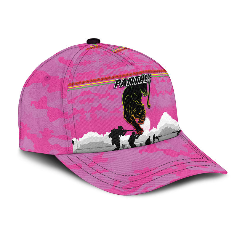 custom-personalised-penrith-panthers-anzac-2022-nrl-classic-cap-simple-style-pink