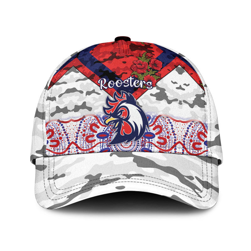 custom-personalised-sydney-roosters-anzac-2022-nrl-classic-cap-indigenous-vibes-white