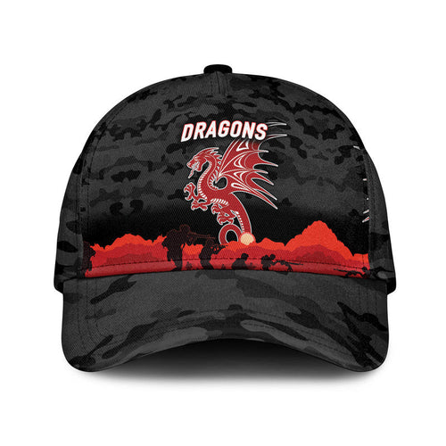custom-personalised-st-george-illawarra-dragons-anzac-2022-nrl-classic-cap-simple-style-black