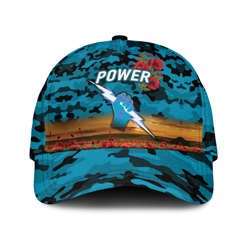 port-adelaide-power-anzac-afl-classic-cap-poppy-vibes