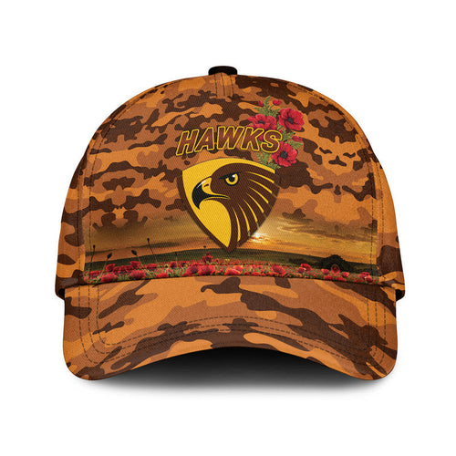 custom-personalised-hawthorn-hawks-anzac-afl-classic-cap-poppy-vibes
