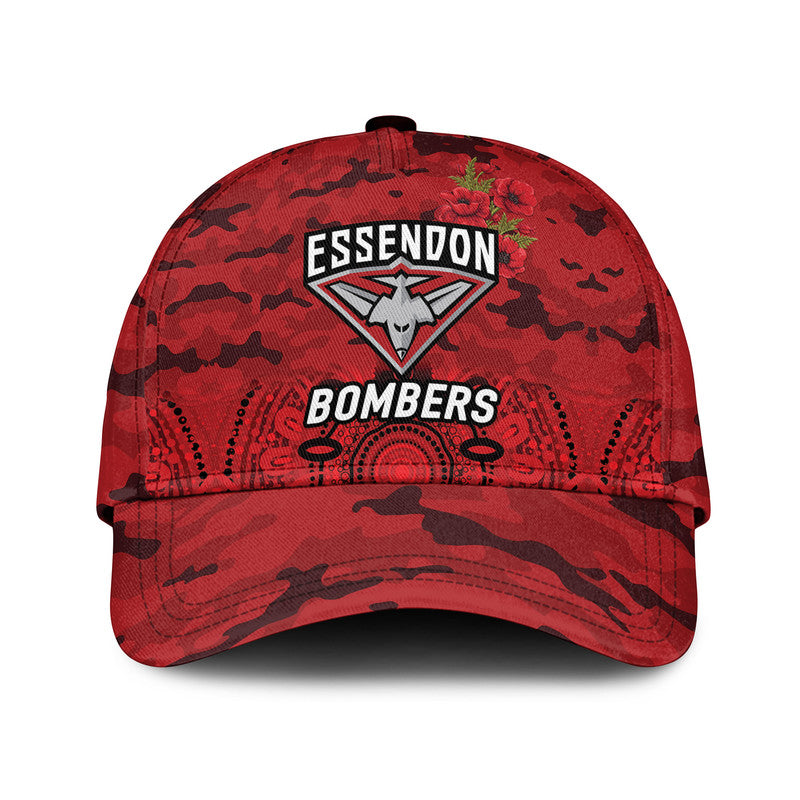 essendon-bombers-anzac-afl-classic-cap-indigenous-vibes-red