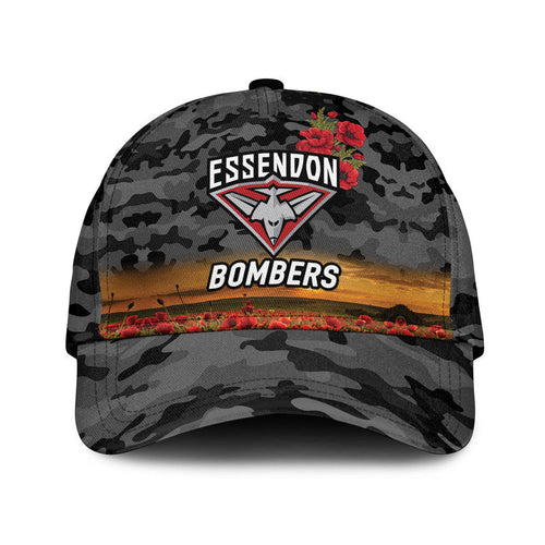 essendon-bombers-anzac-afl-classic-cap-poppy-vibes-black
