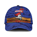 custom-personalised-newcastle-knights-anzac-2022-nrl-classic-cap-poppy-flowers-vibes