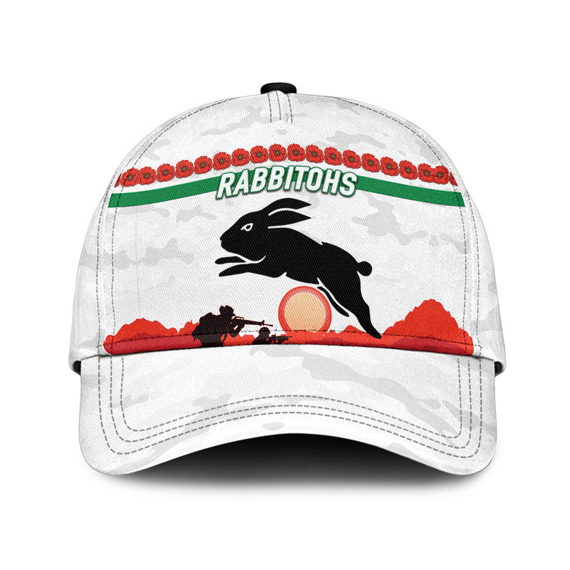 custom-personalised-south-sydney-rabbitohs-anzac-2022-nrl-classic-cap-simple-style-white