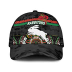 custom-personalised-south-sydney-rabbitohs-anzac-2022-nrl-classic-cap-indigenous-vibes-black