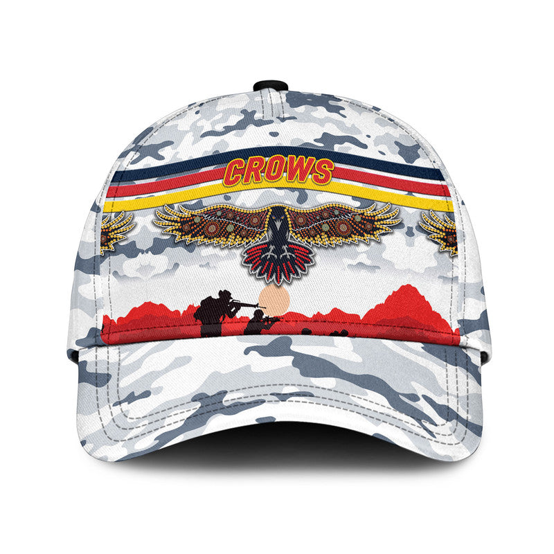 adelaide-crows-anzac-afl-classic-cap-simple-style-white