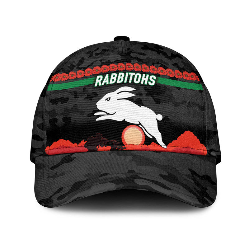 south-sydney-rabbitohs-anzac-2022-nrl-classic-cap-simple-style-black