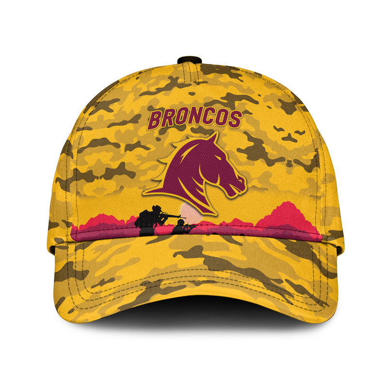 custom-personalised-brisbane-broncos-anzac-2022-nrl-classic-cap-simple-style-gold