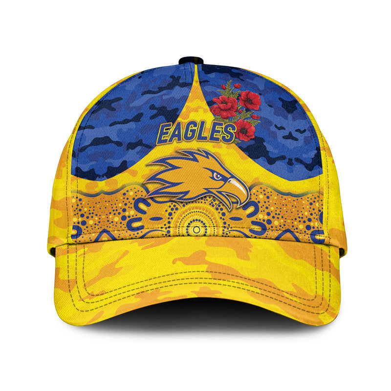 custom-personalised-west-coast-eagles-anzac-afl-classic-cap-indigenous-vibes-gold