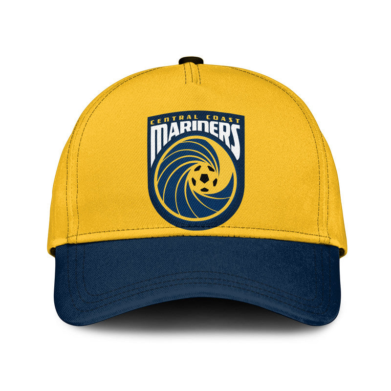 central-coast-mariners-classic-cap-soccer-club-original-style-gold
