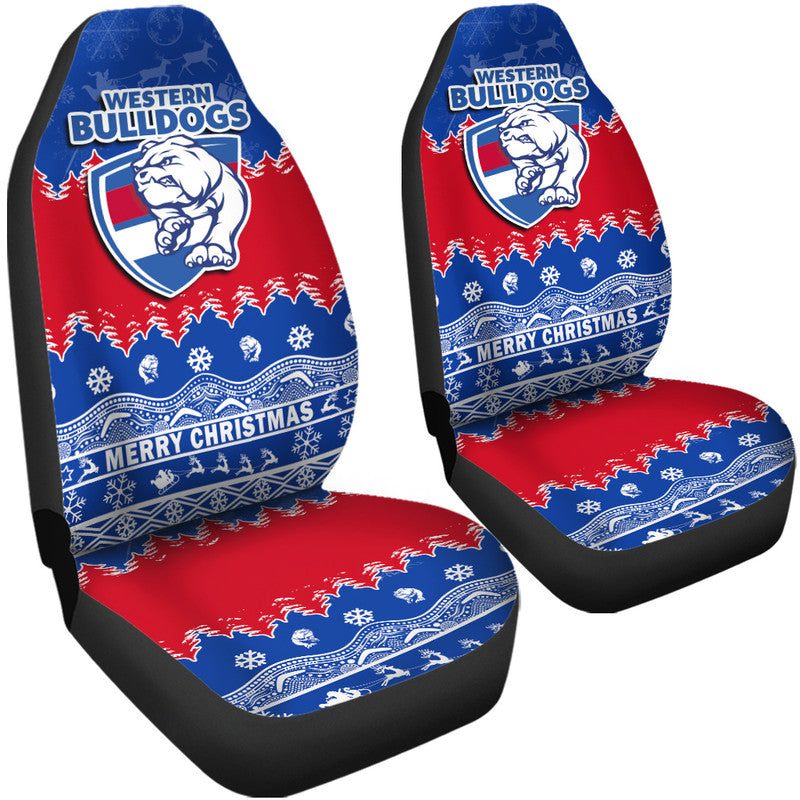 bulldogs-unique-winter-season-car-seat-cover-dogs-merry-christmas-no2