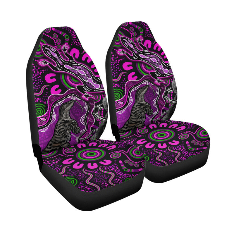 aboriginal-lizard-car-seat-cover-pink-color