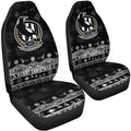 collingwood-pies-unique-winter-season-car-seat-cover-magpies-merry-christmas-no2