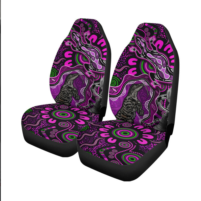 aboriginal-lizard-car-seat-cover-pink-color