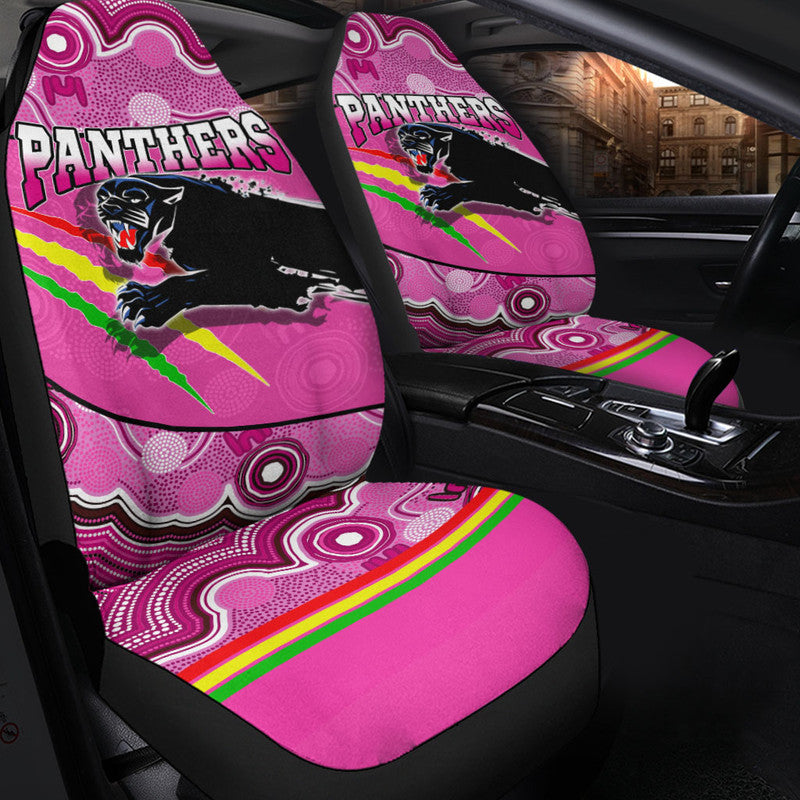 panthers-rugby-car-seat-cover-aboriginal-basic-style-pink