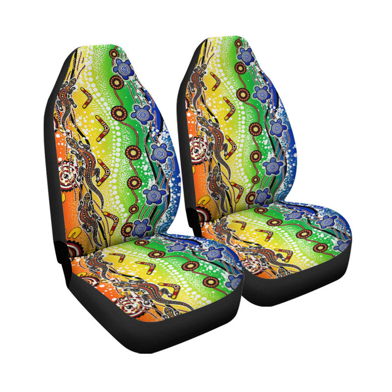 naidoc-aboriginal-lizard-and-turtle-car-seat-cover