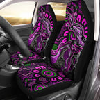 aboriginal-lizard-car-seat-cover-pink-color