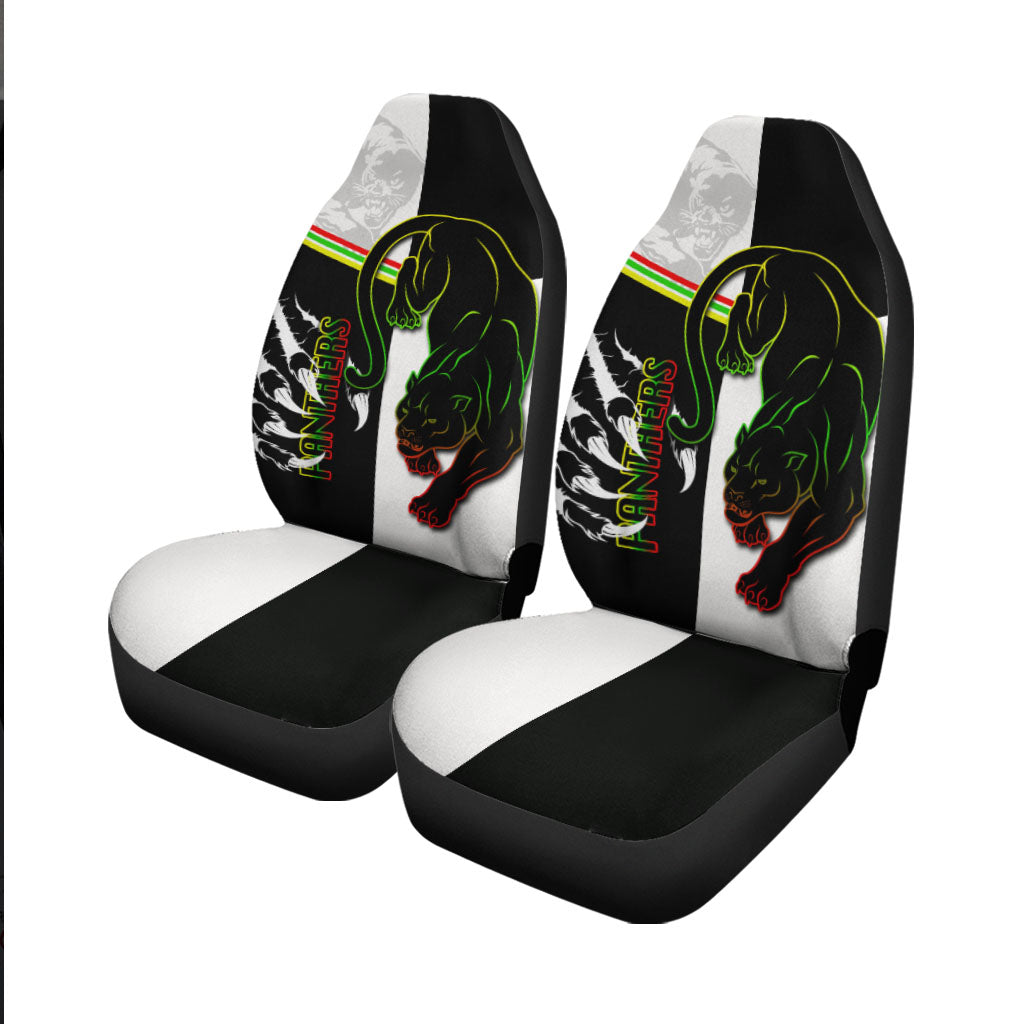 panthers-car-seat-cover-claws-half-black-white-style