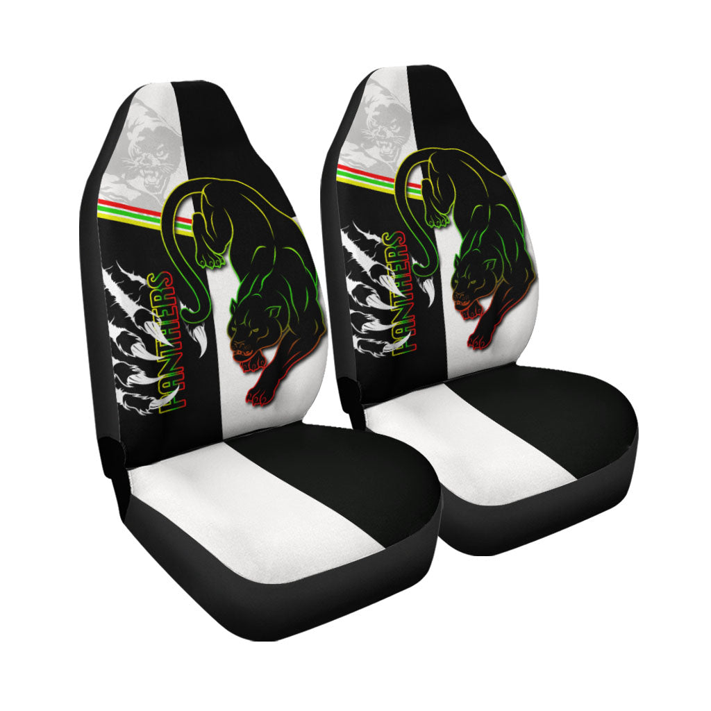 panthers-car-seat-cover-claws-half-black-white-style
