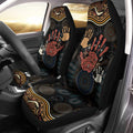 naidoc-week-2022-car-seat-cover-aboriginal-art-hand-stencils