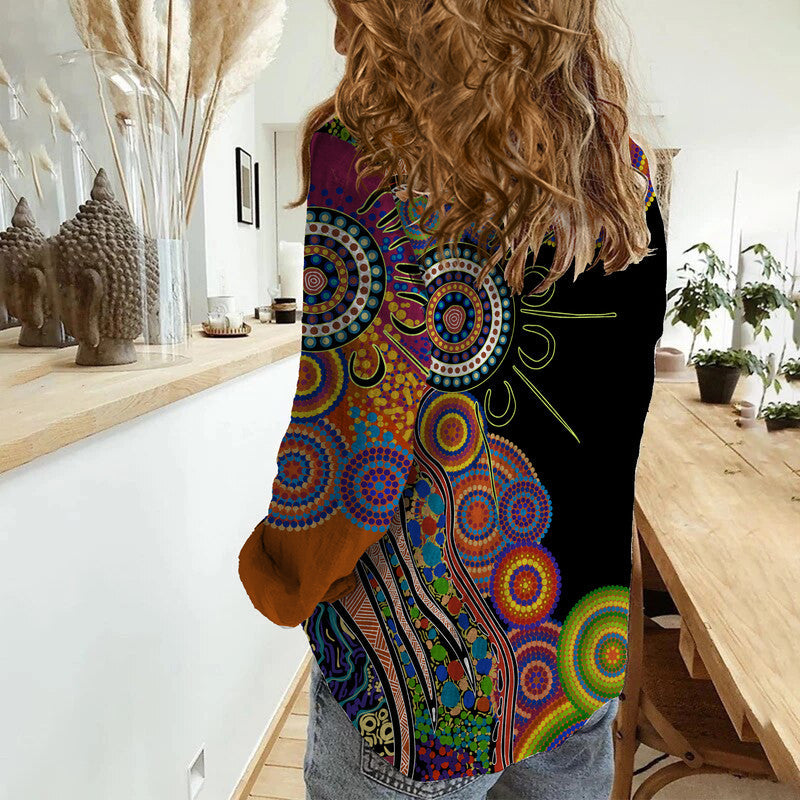 australia-aboriginal-style-no1-women-casual-shirt