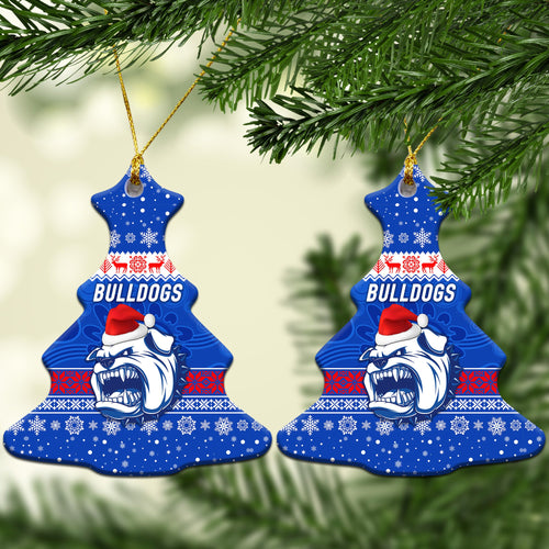 western-bulldogs-bulldogs-christmas-ornament-simple-style