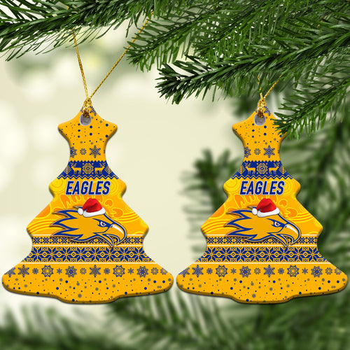 west-coast-eagles-christmas-ornament-simple-style-gold