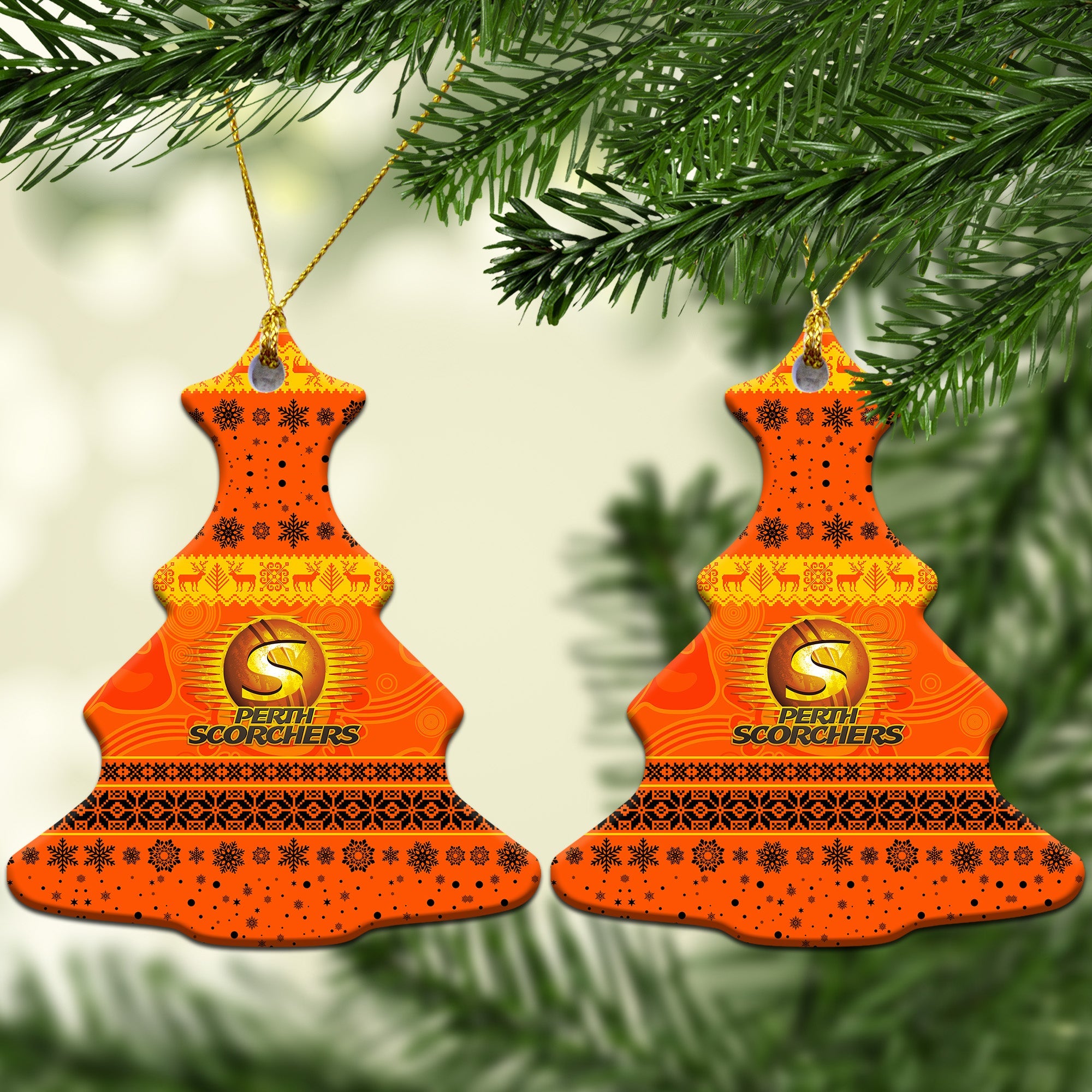 perth-scorchers-christmas-ornament-simple-style