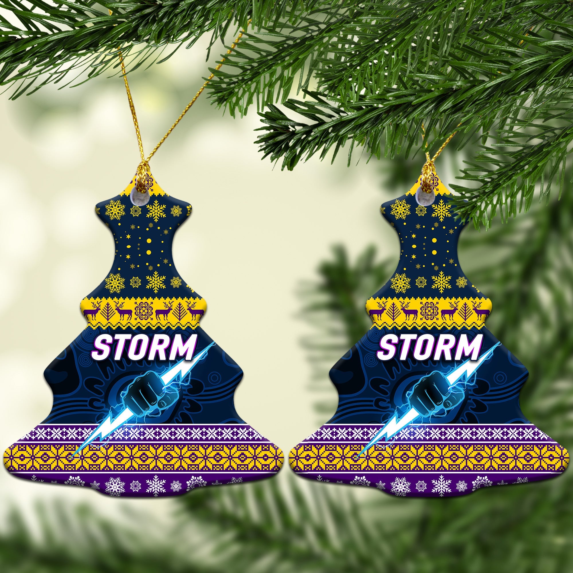melbourne-storm-christmas-ornament-simple-style-navy-purple