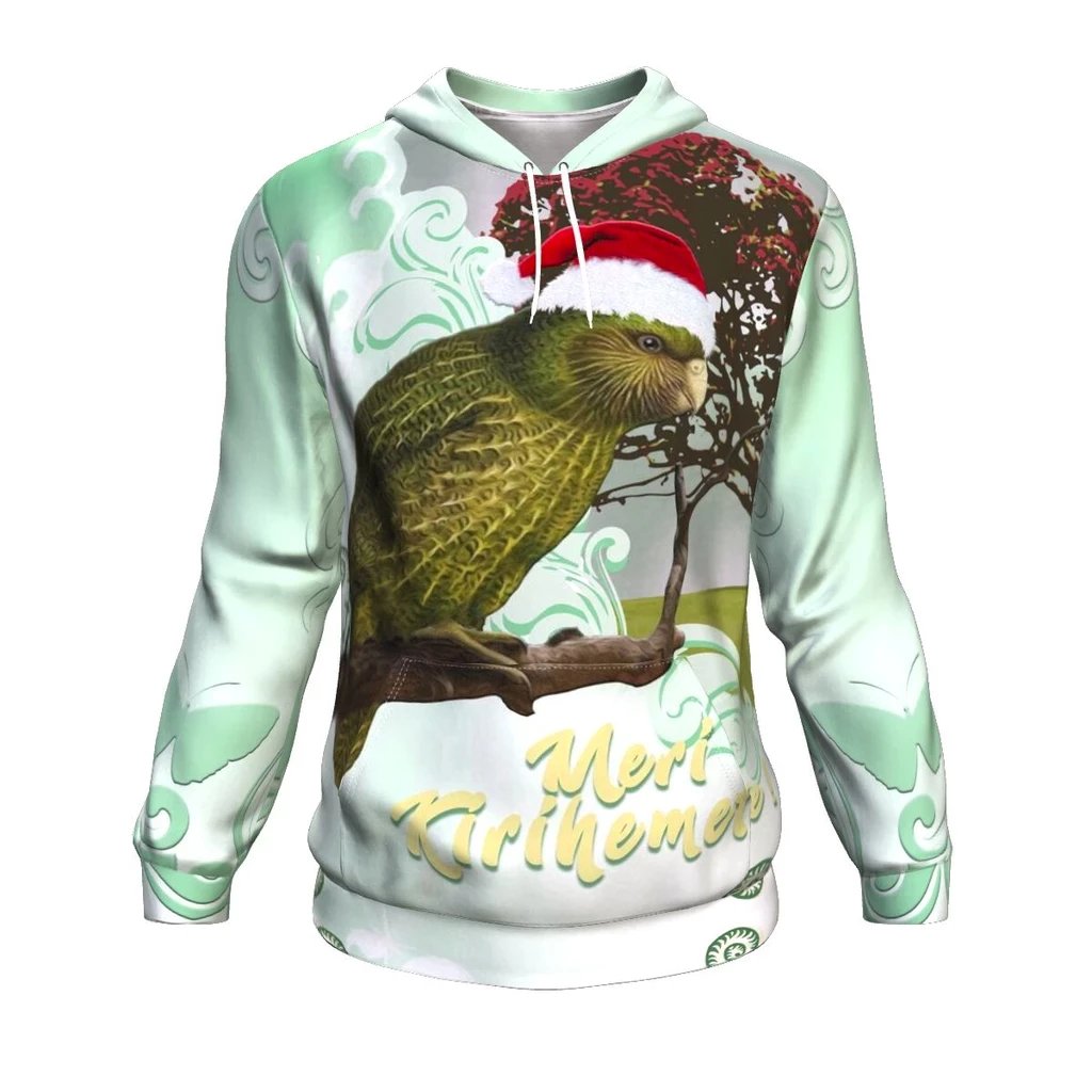 christmas-kakapo-new-zealand-custom-hoodie