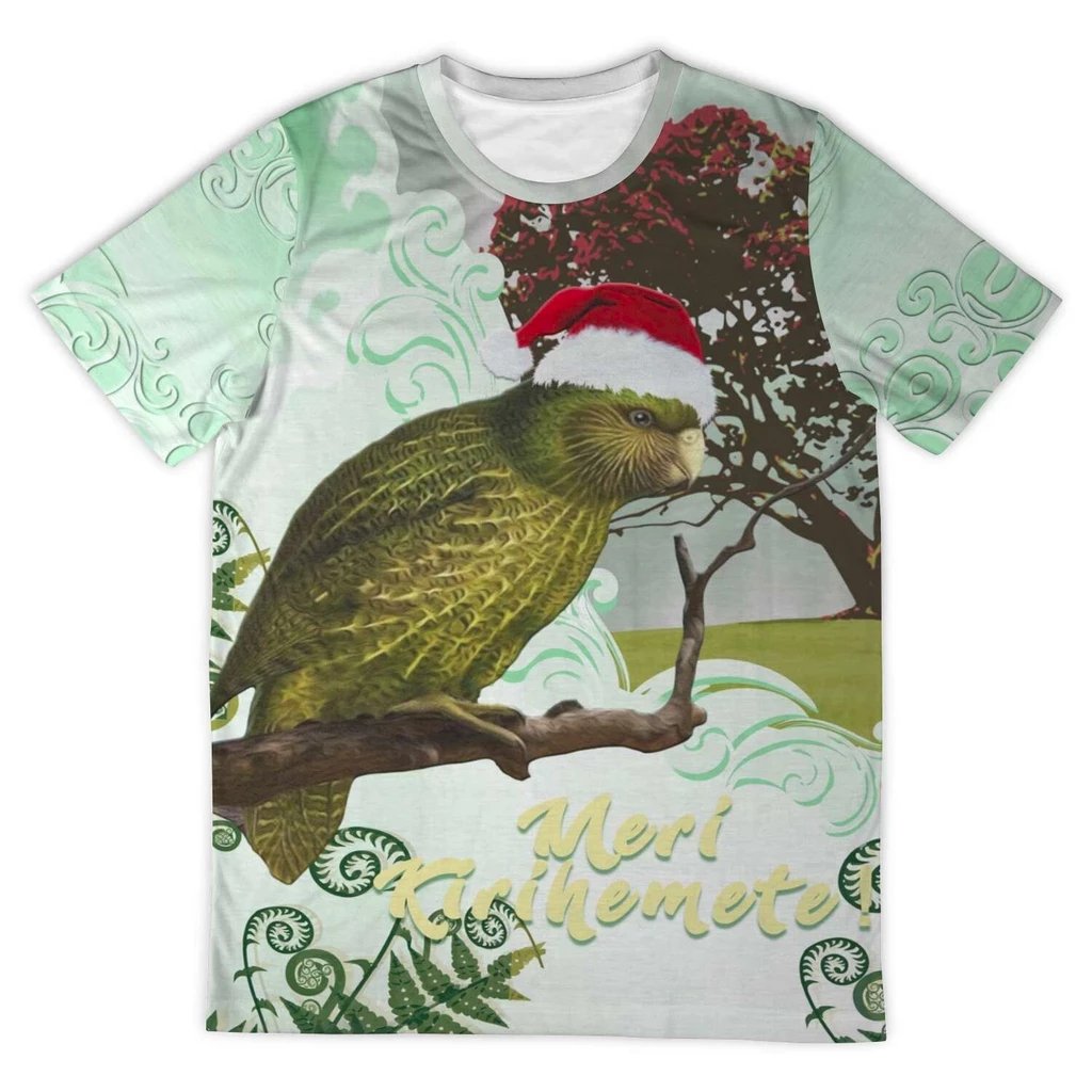 christmas-kakapo-new-zealand-t-shirt