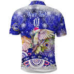 custom-personalised-australia-cockatoo-christmas-polo-shirt-original-style-blue