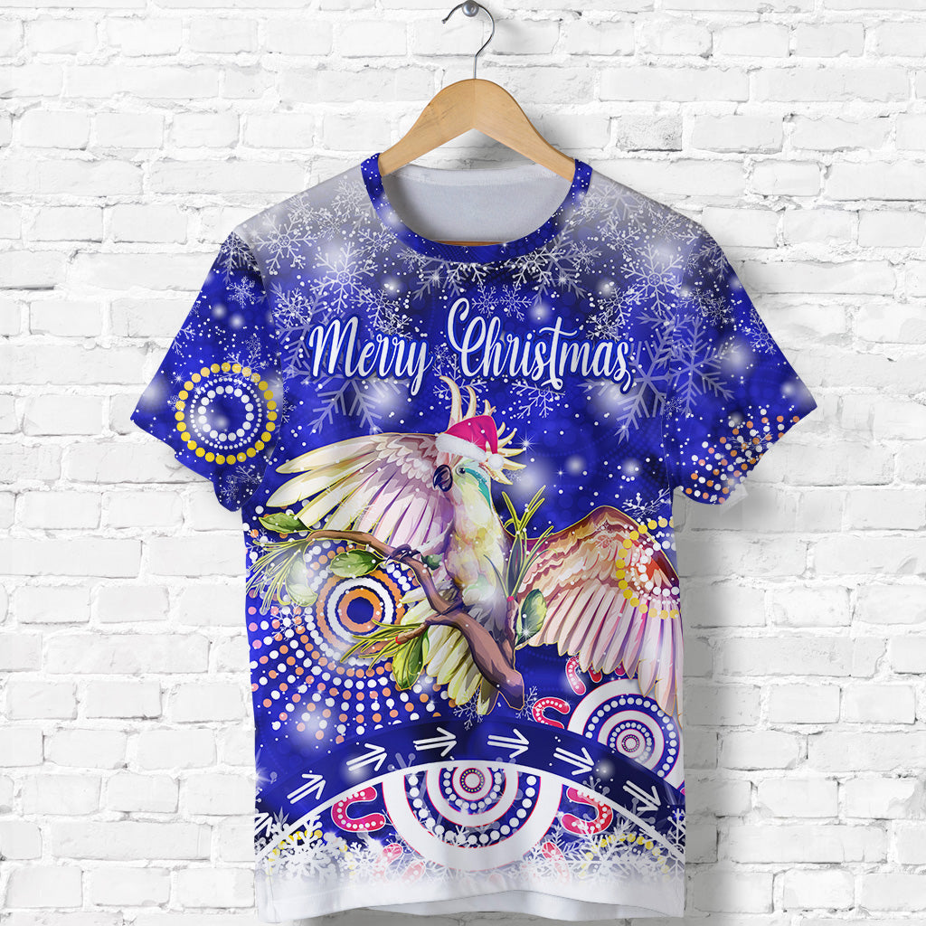 custom-personalised-australia-cockatoo-christmas-t-shirt-original-style-blue