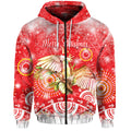australia-cockatoo-christmas-zip-hoodie-original-style-red